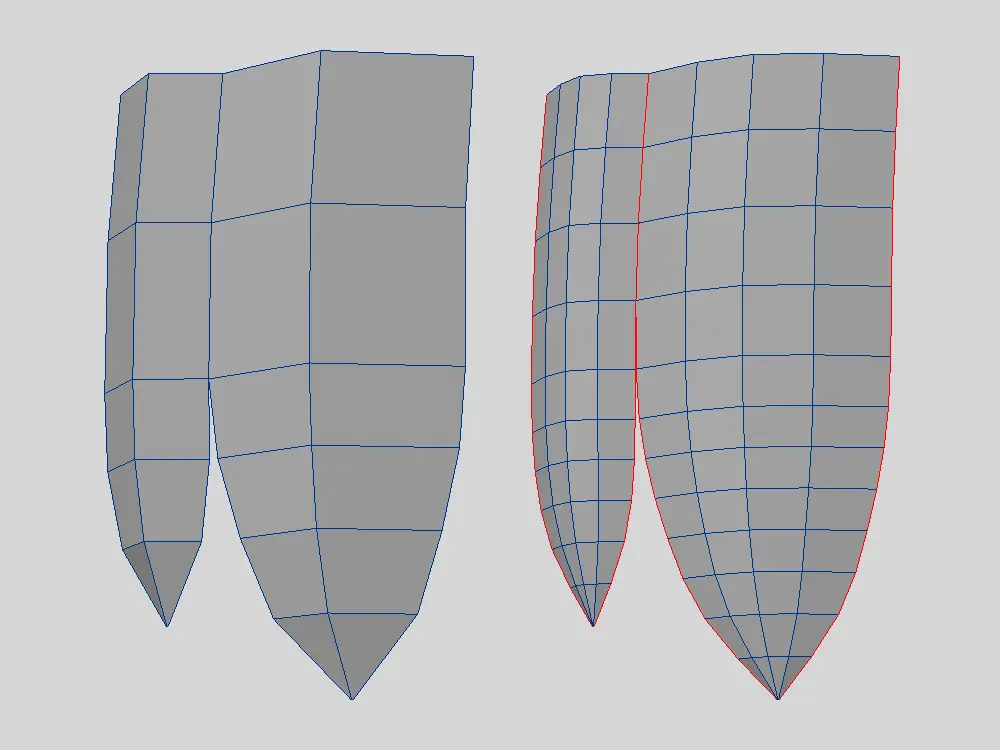 細分化した毛房